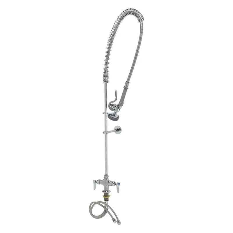 T&S Brass B-0113-B Deck-Mount Pre-Rinse Faucet With Easy Installation 1