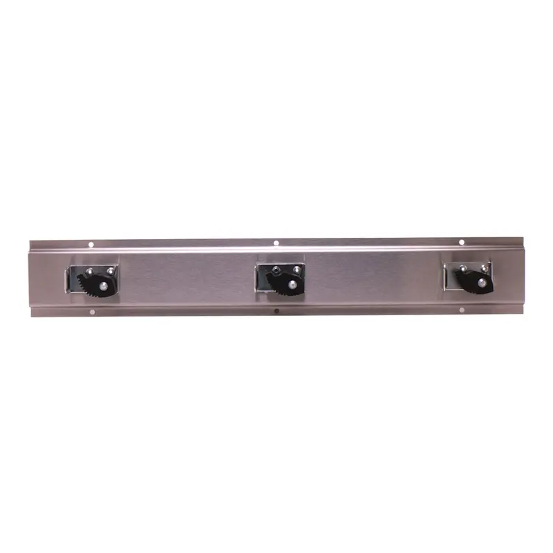 T&S Brass B-0653 Three-Spring Stainless Steel Mop Rack Hanger 1