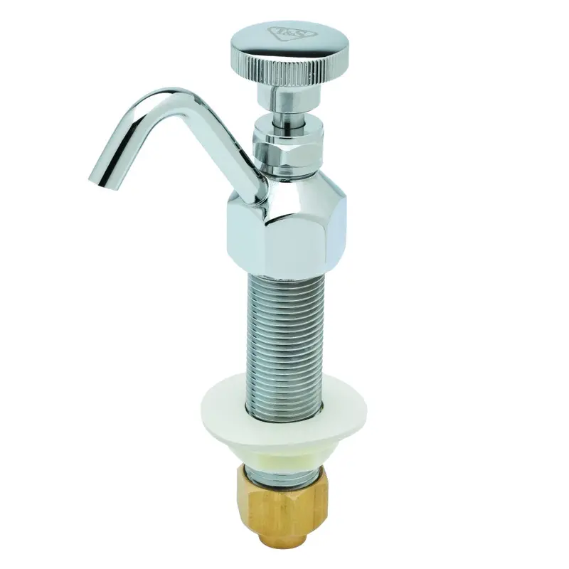 T&S Brass B-2282 Threaded Dipperwell Faucet – 5/16-Inch Connection 1