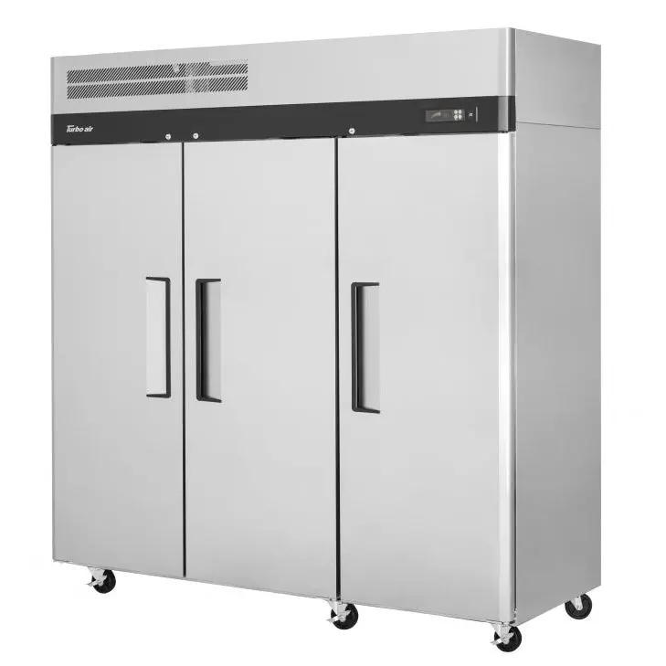 Turbo Air M3F72-3-N 72" Triple-Section Reach-In Freezer – M3 Series 1
