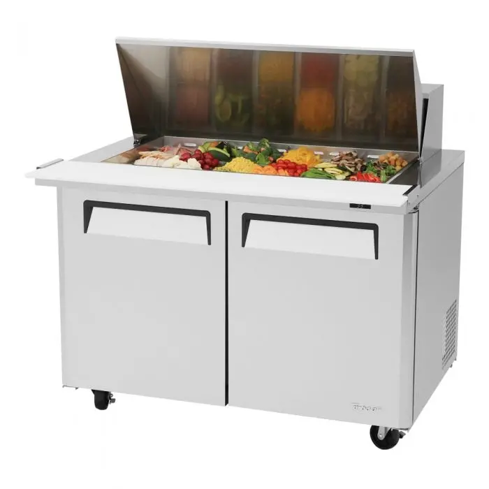 Turbo Air Mst-48-18-N 48" Dual-Door Mega-Top Food Prep Table – M3 Series 1
