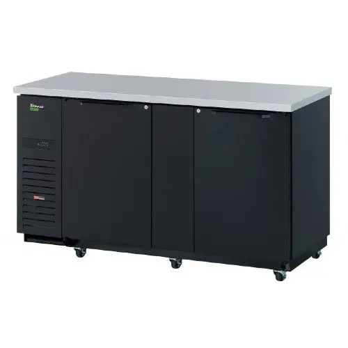 Turbo Air Tbb-3Sbd-N6 Two-Section Back Bar Cooler – 69" Solid Door 1