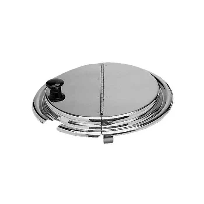 Update International Ishc-110 Hinged Notched Lid For 11-Quart Round Inset 1