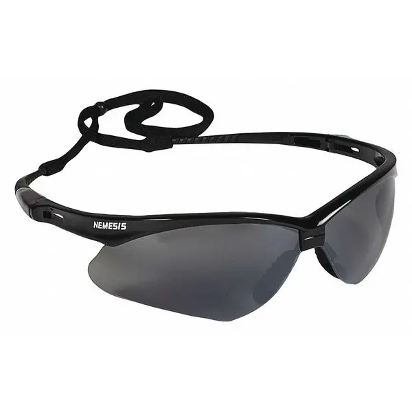 V30 Nemesis Safety Glasses – Black Frame, Gray Polarized Scratch-Resistant Lenses 1