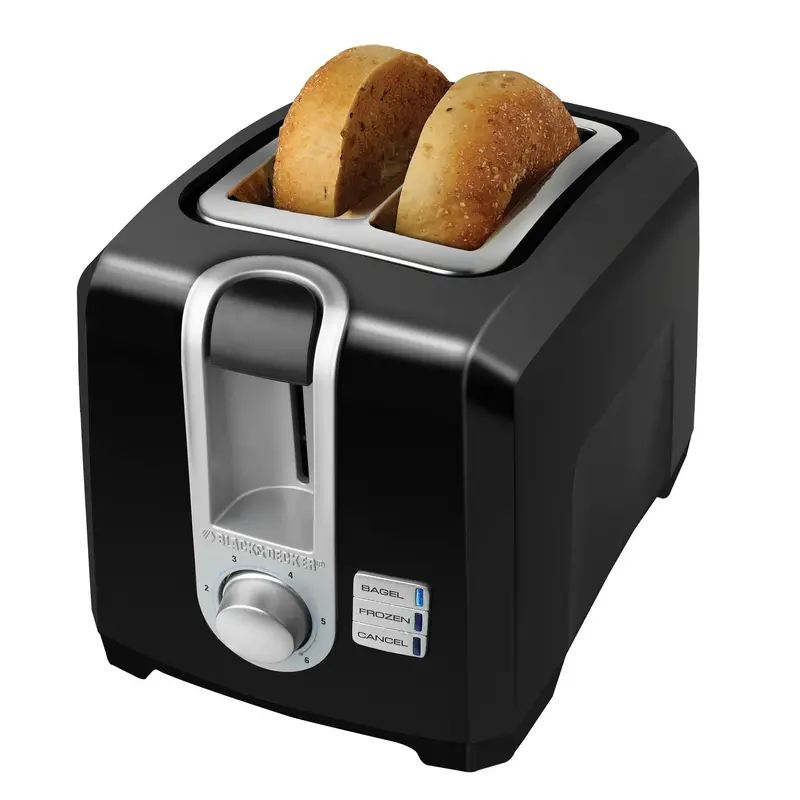 Versatile 2-Slice Toaster With Wide Slots 1