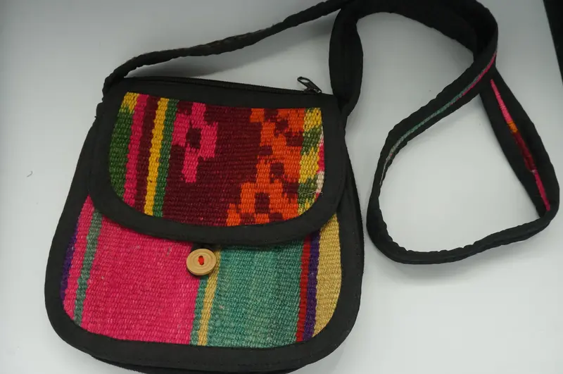 Vibrant Mini Hemp Carry Bag | Caliculturesmokeshop.Com 1