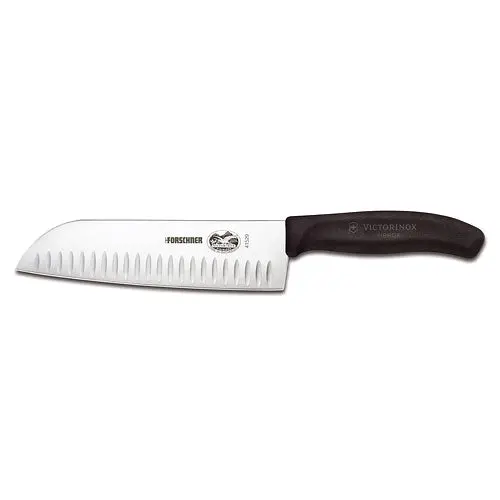 Victorinox Fibrox Pro 7" Santoku Knife – Ergonomic Handle, High-Carbon Stainless Blade 1