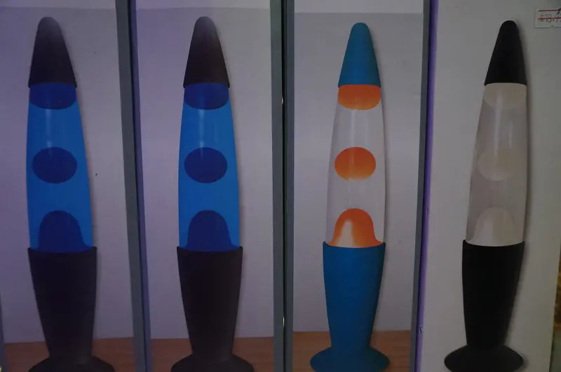 Vintage-Style Lava Lamp Set – Mood Lighting Collection 1