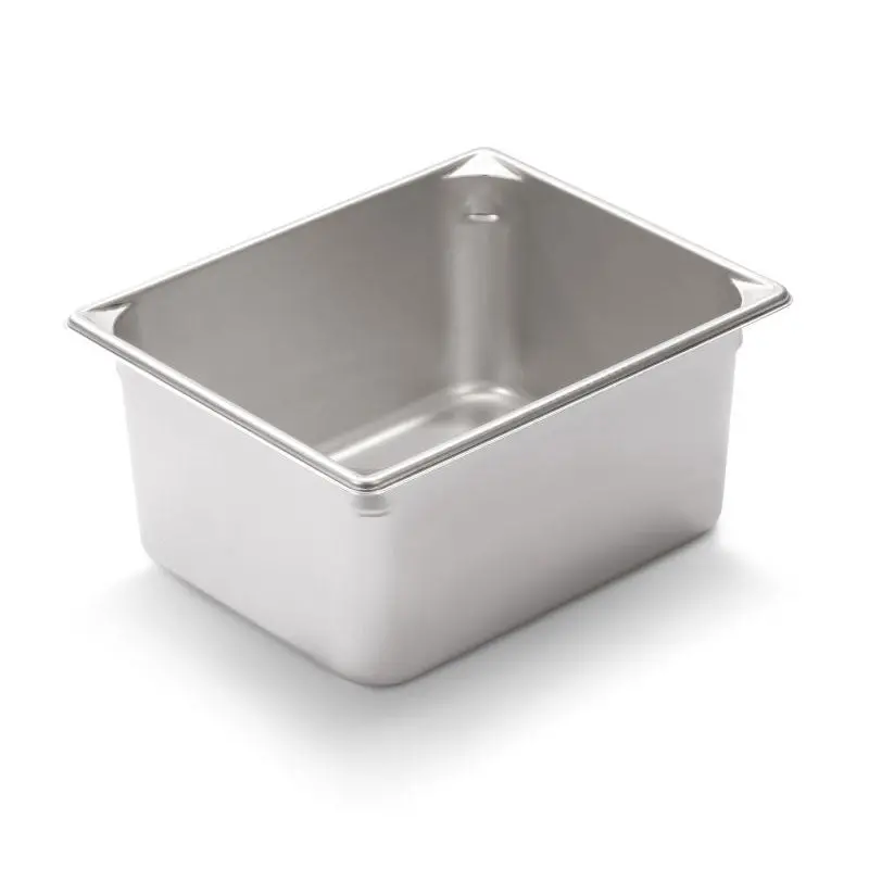 Vollrath 30262 Super Pan V Half-Size Food Pan – 6-Inch Depth, Heavy-Gauge Stainless Steel 1