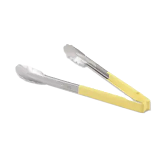 Vollrath 4780950 9.5-Inch Yellow Springless Utility Tong 1