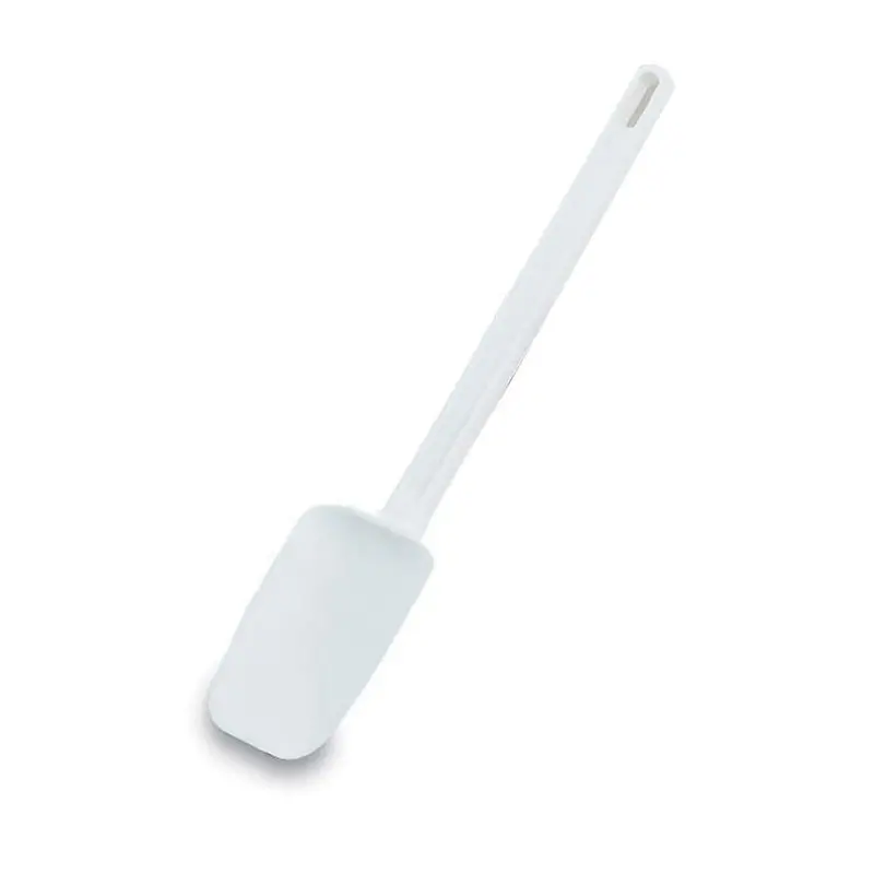 Vollrath 52113 White Spoonula – 13.5" Flexible Silicone-Edge Utensil 1