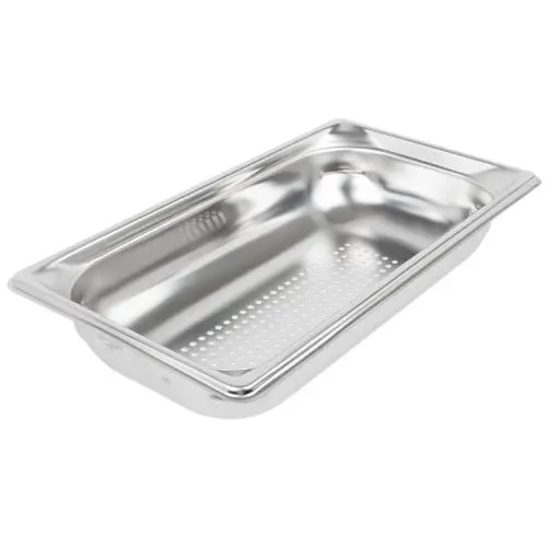 Vollrath 90323 Super Pan – 1/3 Size Perforated Stainless Food Pan 1