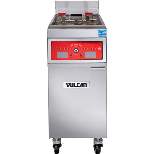 Vulcan 1Er50D Electric Deep Fryer — 50-Pound Oil Capacity 1