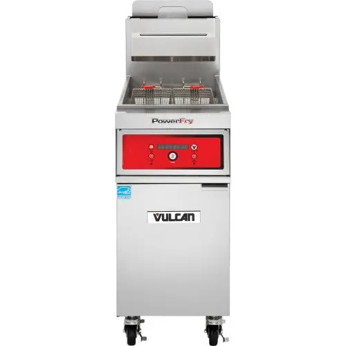 Vulcan 1Vk45A Vk Powerfry Gas Deep Fryer — 45-Pound Capacity, Stainless Tank 1