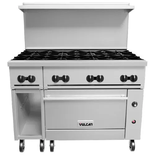 Vulcan 48S-8B Endurance Series Gas Range — 48-Inch, 8 Burners, 26-Inch Standard Oven 1