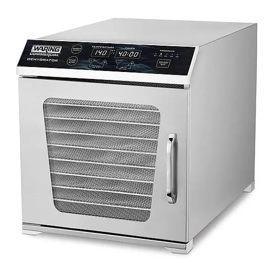 Waring Wdh10 Commercial Food Dehydrator – 10-Tray Countertop Unit For Batch Drying 1