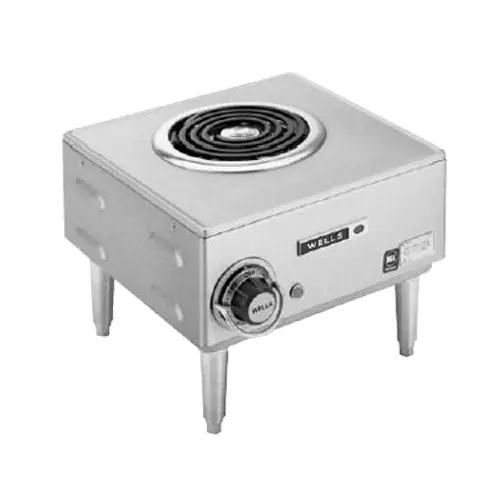 Wells H-33 Countertop Single-Burner Hotplate — Compact Electric Heating Surface 1