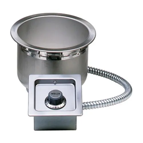 Wells Ss8Tdu Built-In Thermostatic Food Warmer – Accommodates 7-Quart Round Inset 1