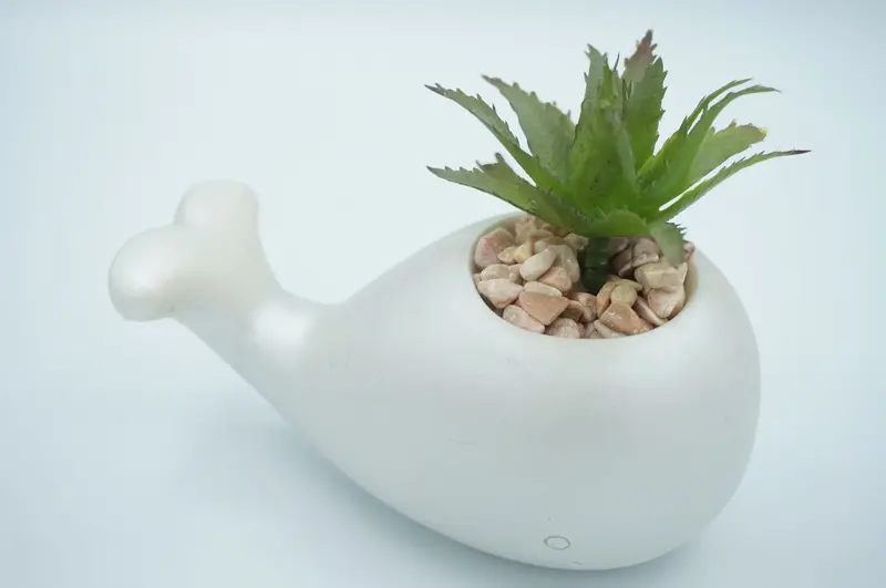 Whale Pot Artificial Plants – Low-Maintenance Decorative Greens 1