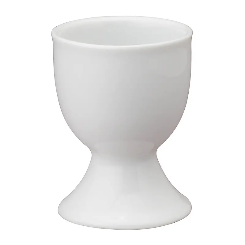 White Porcelain Single Egg Cup – 2.5-Inch By 2-Inch 1