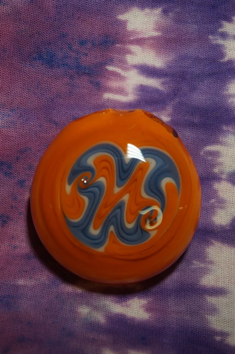 Wigwag Geometric Glass Pendant 1