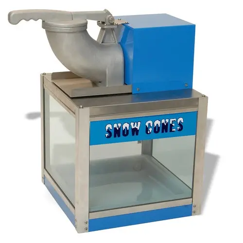 Winco Benchmark Snow Bank Snow Cone Machine – 500-Pound Ice Capacity Commercial Shaver 1