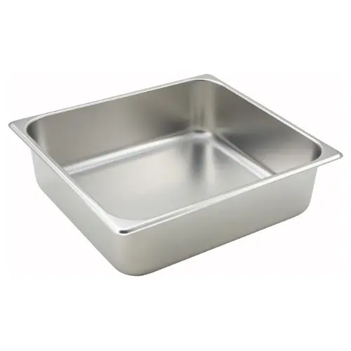 Winco Sptt4 2/3-Size Steam Table Pan – 4-Inch Depth 1