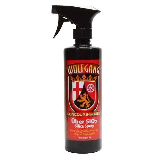 Wolfgang Uber Sio2 Silica Spray – 16Oz Hydrophobic Ceramic Detailer 1