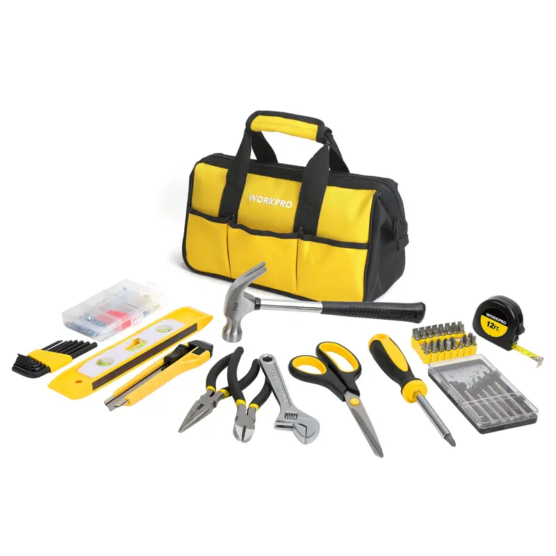 Workpro 199-Piece Comprehensive Home Repair Tool Set 1