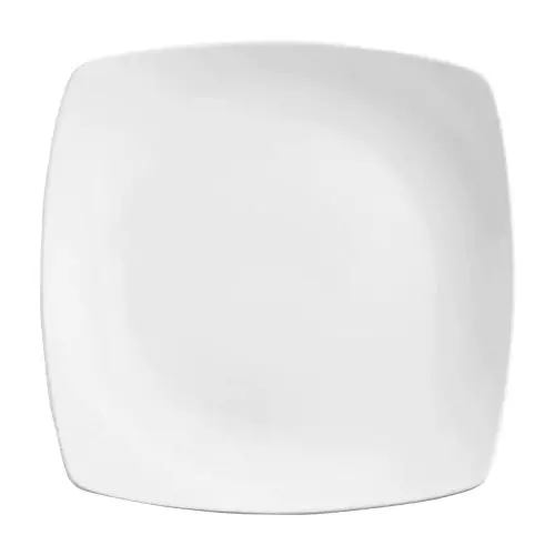 Wti Porcelain Square Coupe Plate – 8.75-Inch, Set Of 6 (Model 840-465S) 1