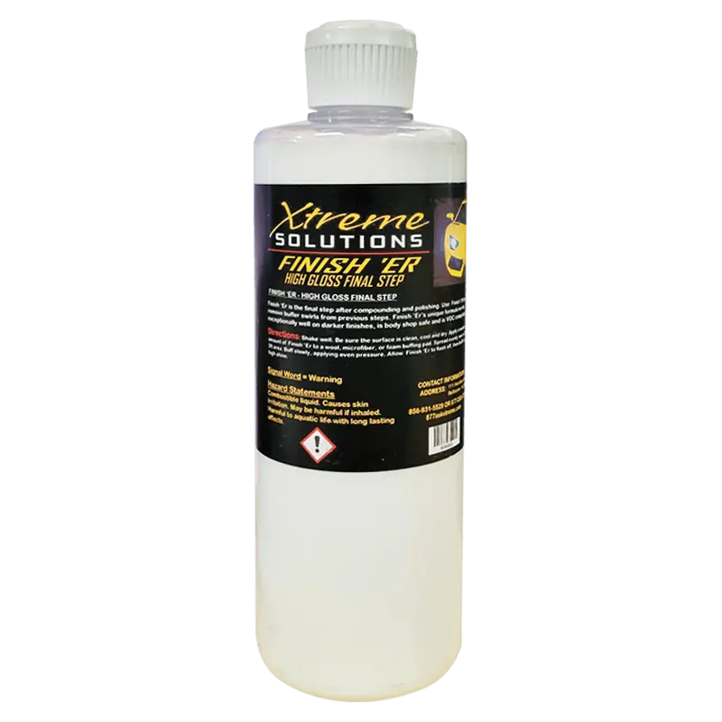 Xtreme Solutions Finisher – 16 Oz Ultra-Fine Polishing Enhancer 1