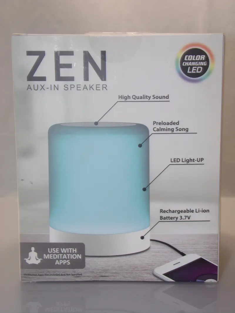 Zen Aux Portable Bluetooth Speaker 1