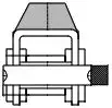 16B Rubber-Cushioned Top Roller Chain – G1N Configuration 1