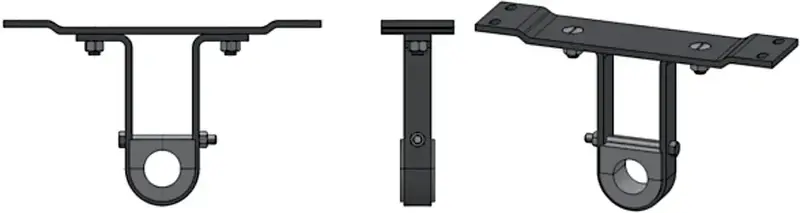 18 Inch Screw Conveyor Hanger – Style 230 With Wood-Lined Bearing 1