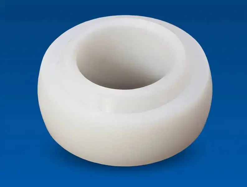 2.125-Inch Uhmw Plastic Bearing Insert — Low-Friction Linear Guide Component 1