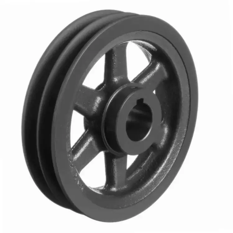 2Bk80 Dual-Groove Pulley – 1-1/8" Bore For Belt Drives 1