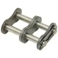#35-2 Double-Pitch Roller Chain Master Link — Durable, Heat-Treated Design 1