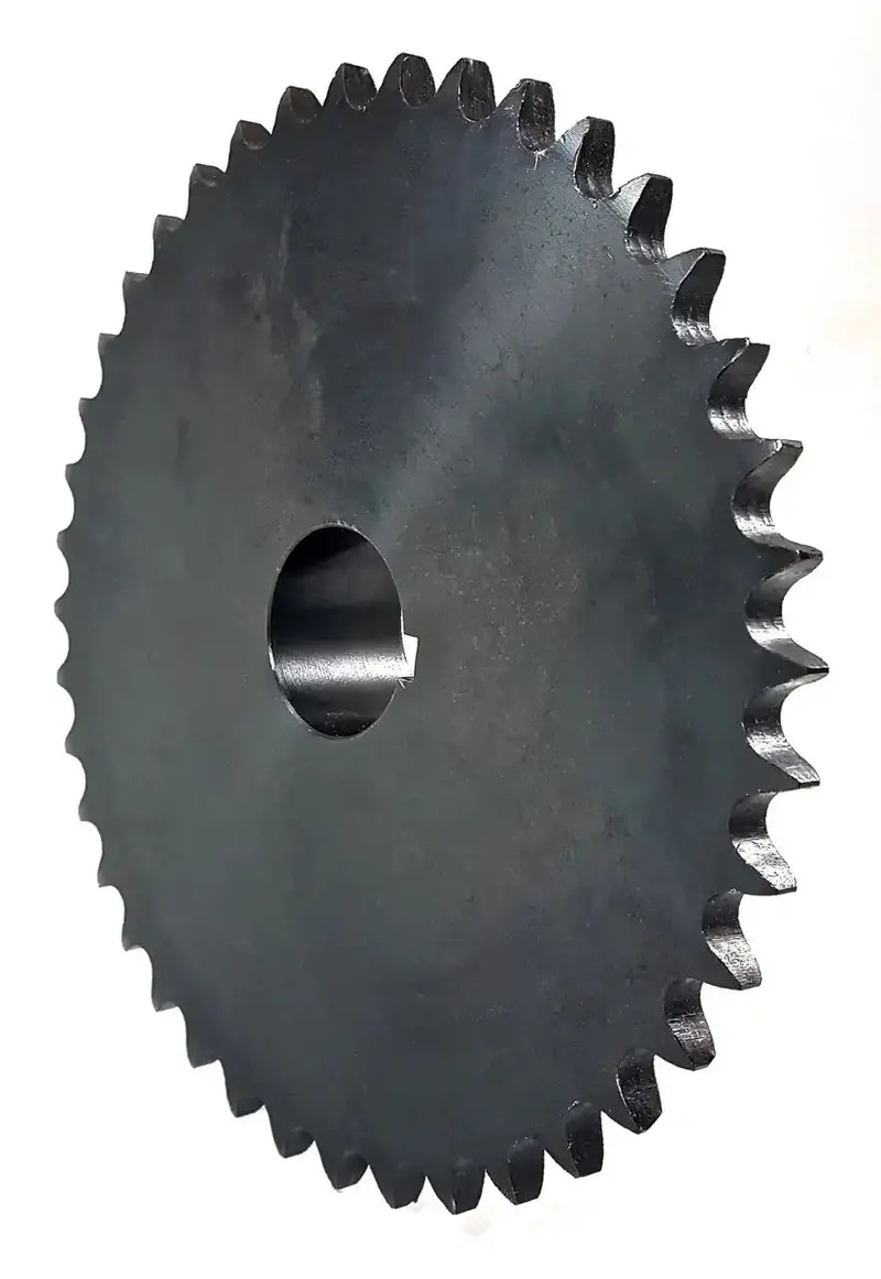 35Bs80 #35 Roller Chain Sprocket — 80 Teeth, 7/8" Finished Bore 1