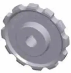 879 Z9 Solid-Hub Sprocket For High-Torque Applications 1