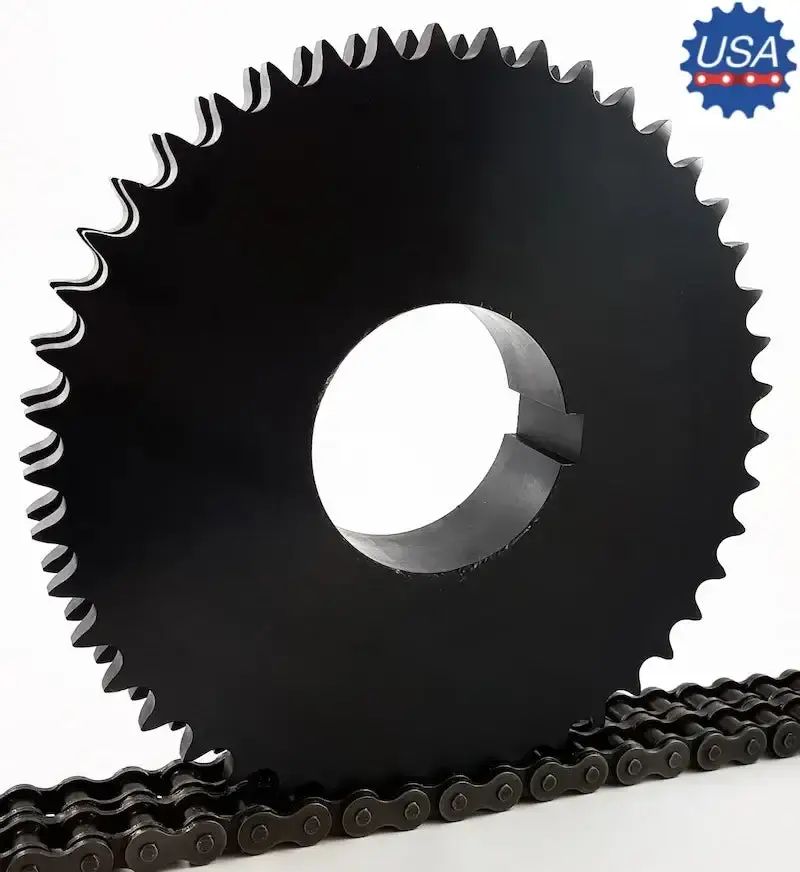 D120J45 Qd-Type Sprocket For Quick-Disconnect Hub Compatibility 1
