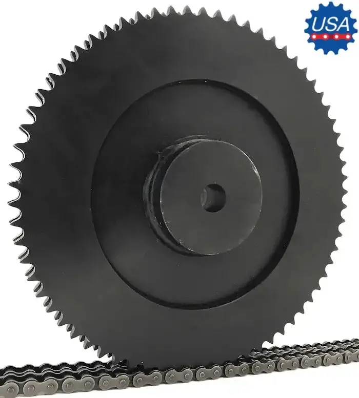 D140C35 Roller Chain Sprocket – Standard Stock Bore Configuration 1