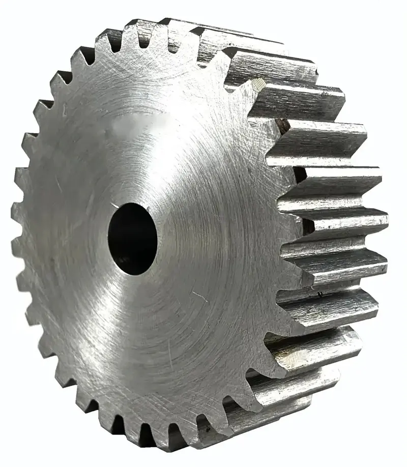 M2.5B28 Metric Spur Gear – 2.5Mm Pitch, Straight Tooth 1