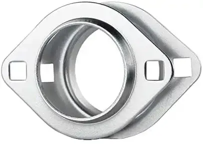 Pfl207 Stamped Steel Flange Bearing Housing — 2-Bolt Design 1