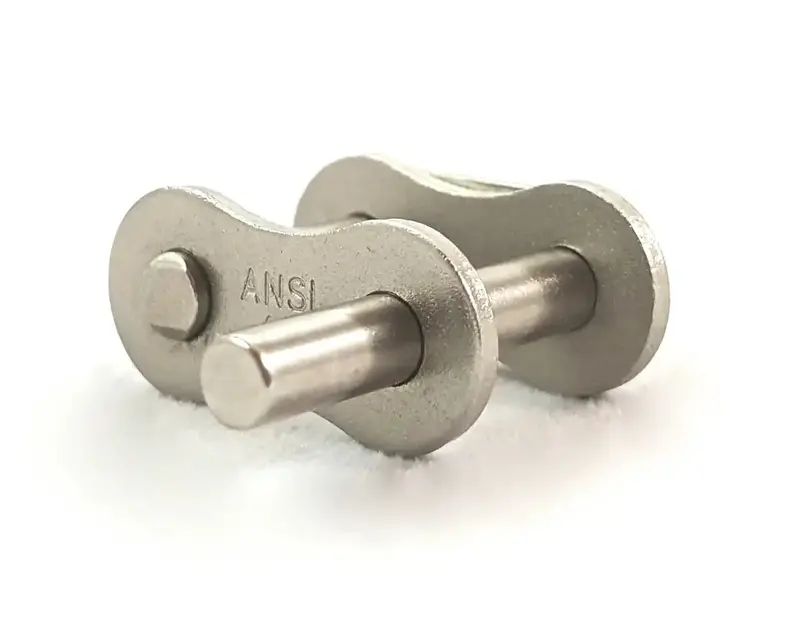 Premium #40 Nickel-Plated D-1 Master Link For Roller Chain Connections 1