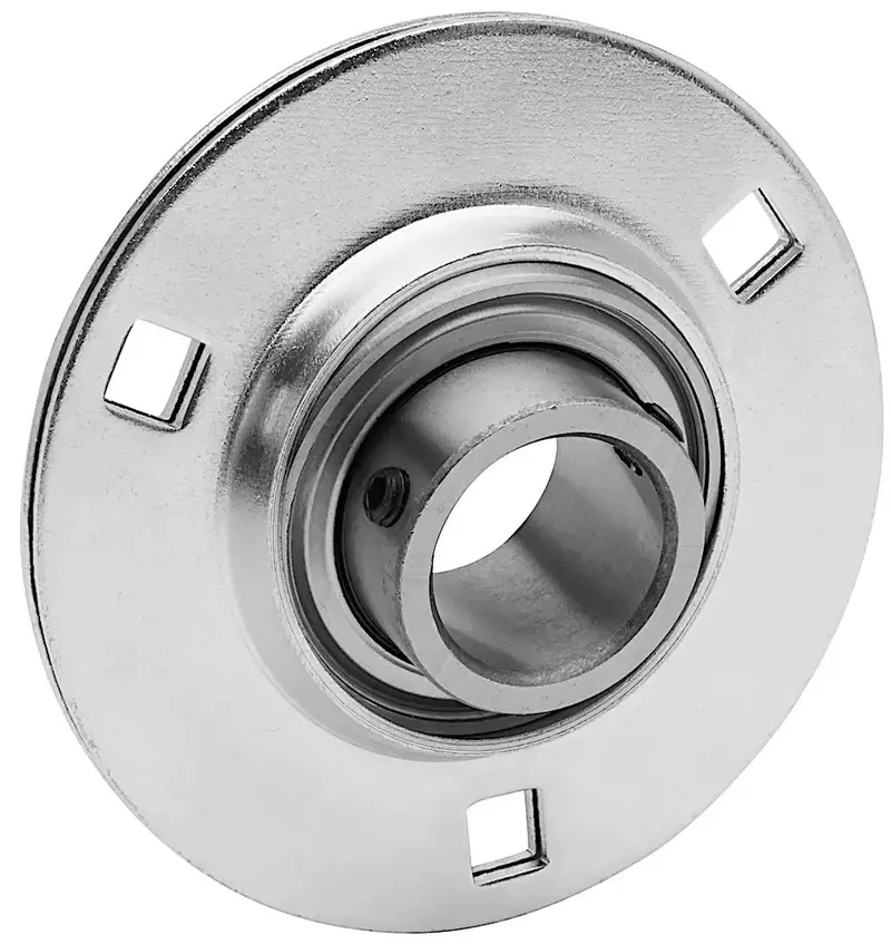 Sbpf202-10 Stamped Steel 3-Bolt Flange Bearing – 5/8" Bore, Cost-Effective Support 1