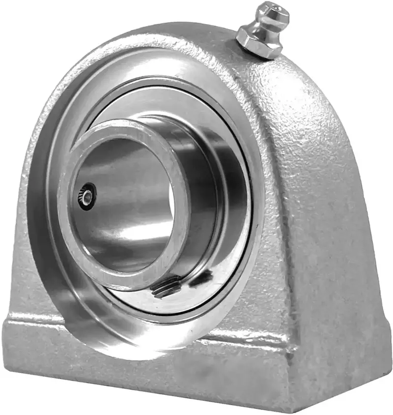 Sucspam20-23 Stainless Steel Pillow Block Bearing — 1.4375-Inch Tapped Base 1