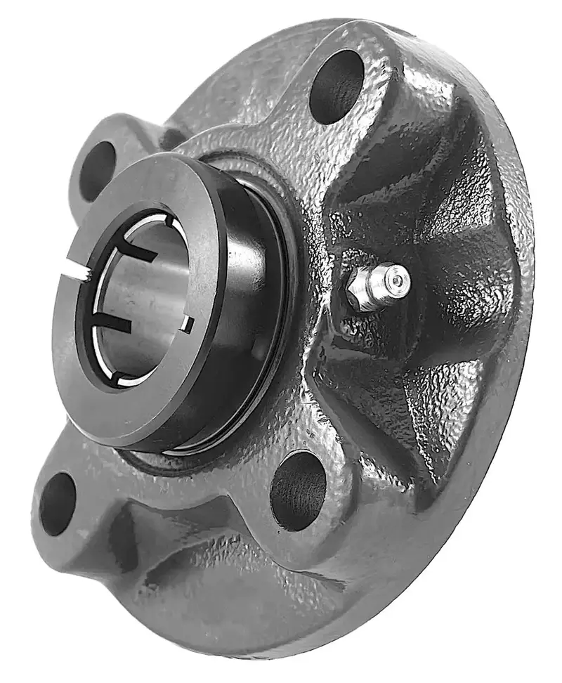 Uefc205-14 4-Bolt Flange Bearing – 7/8" Bore, Heavy-Duty Mounting 1